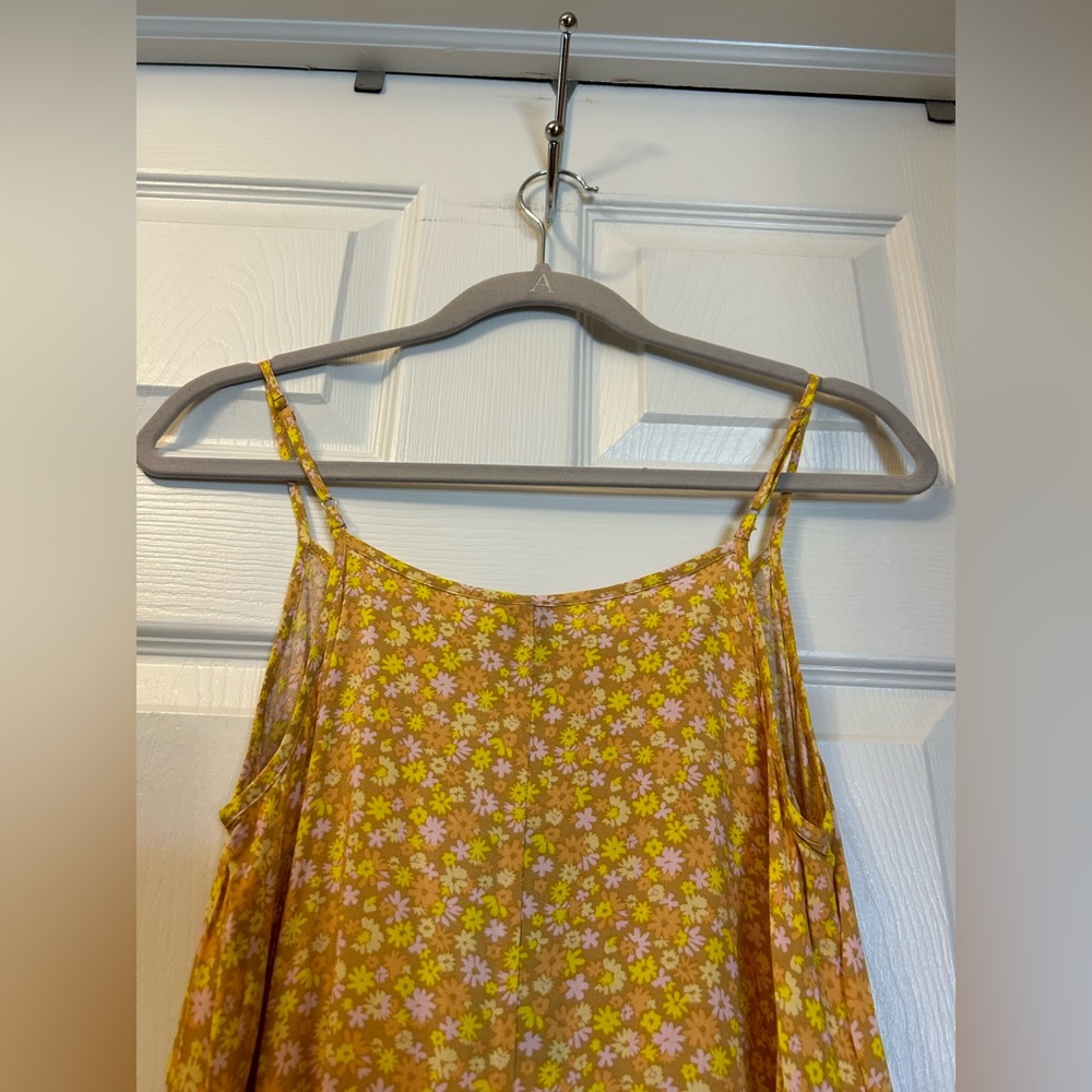 Wild Fable Yellow Floral Print Cami Dress - Picture 7 of 7